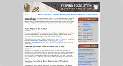 Desktop Screenshot of filipino-association.org